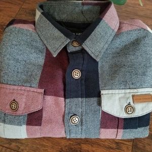 Ocean Current Kids Flannel